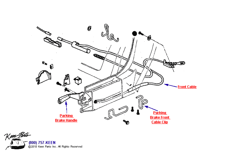 Keen Corvette Parts Diagrams