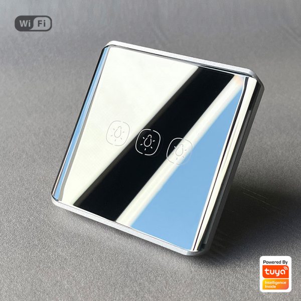 Smart Light Switch 3 gang WiFi N+L line EU/UK smart network switch