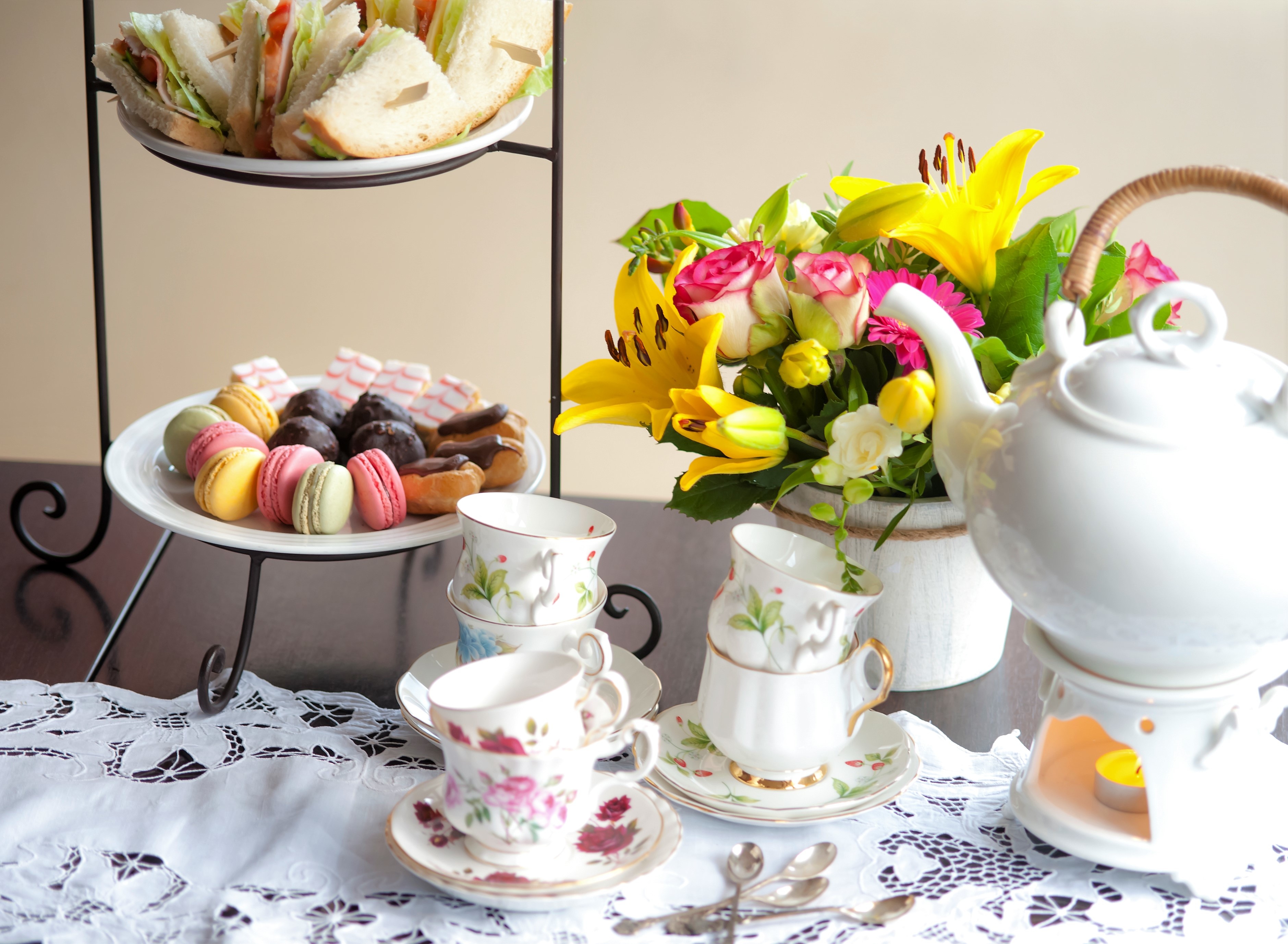 traditional English tea, high tea The Keepers Arms