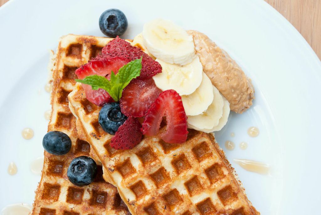 OAT FLOUR PROTEIN WAFFLES Keep Going, Kat