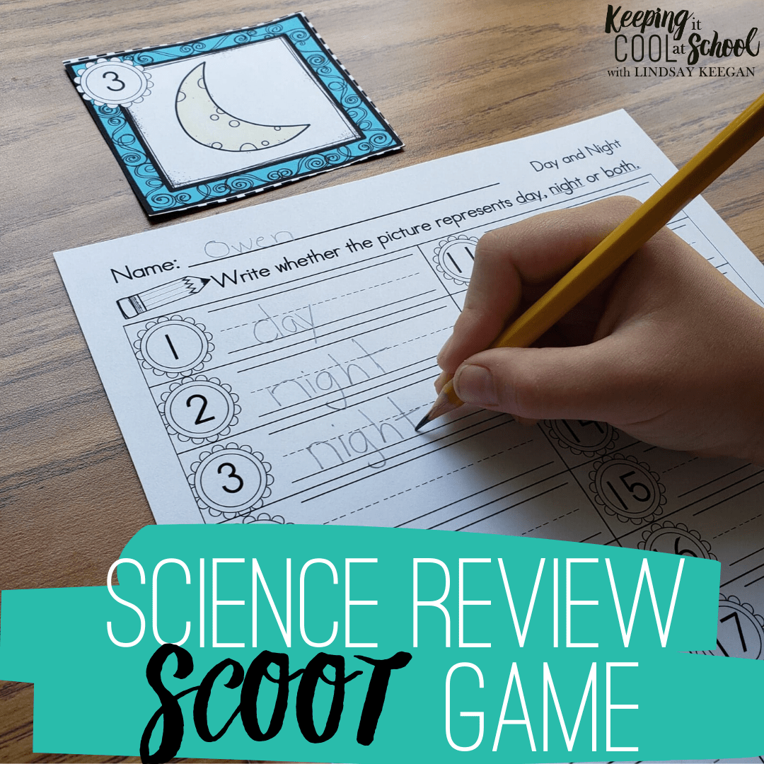 Easy Science Review Game Keeping it Cool at School