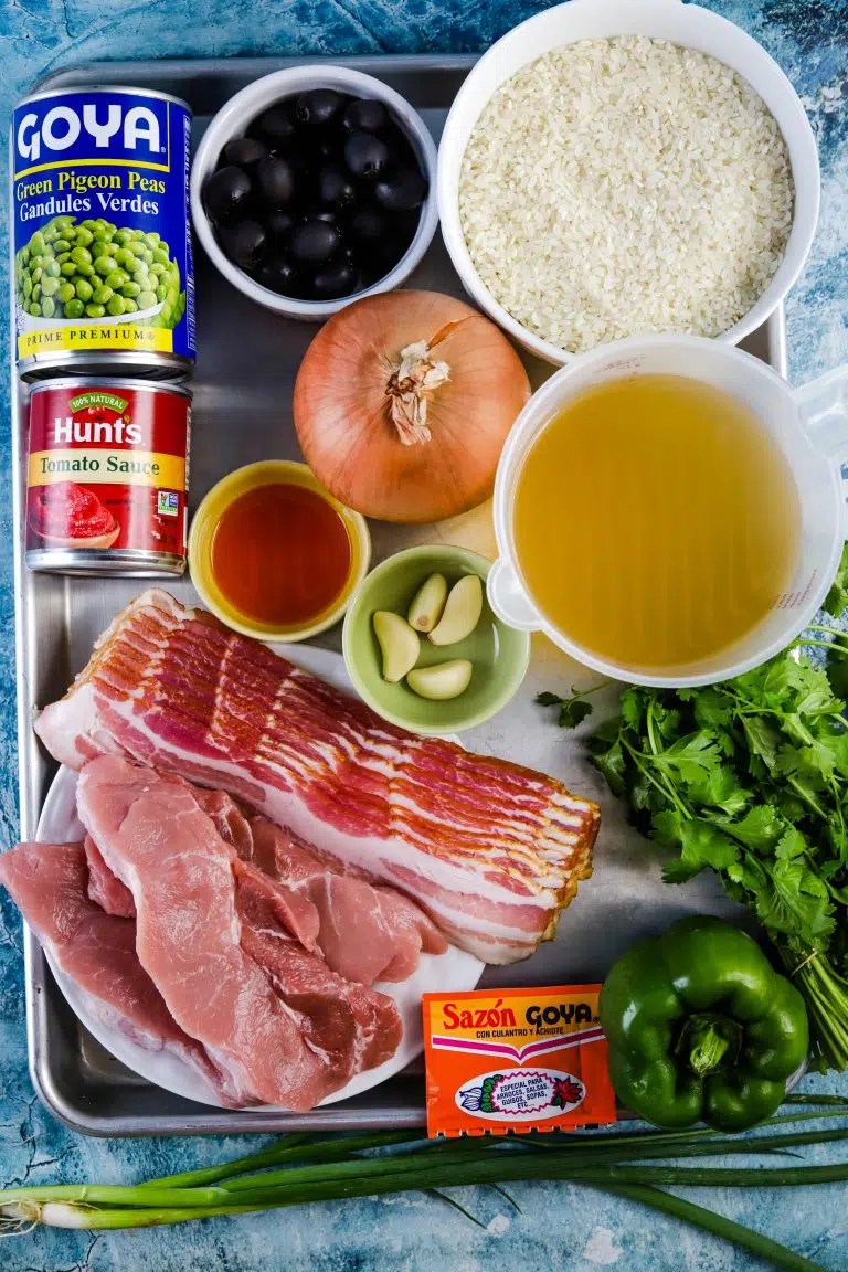 Gandule Rice (Arroz con gandule) Recipe Keeping It Relle