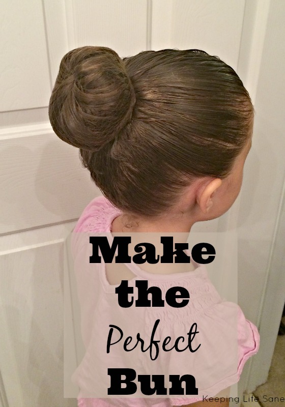 How To Make The Perfect Bun Keeping Life Sane