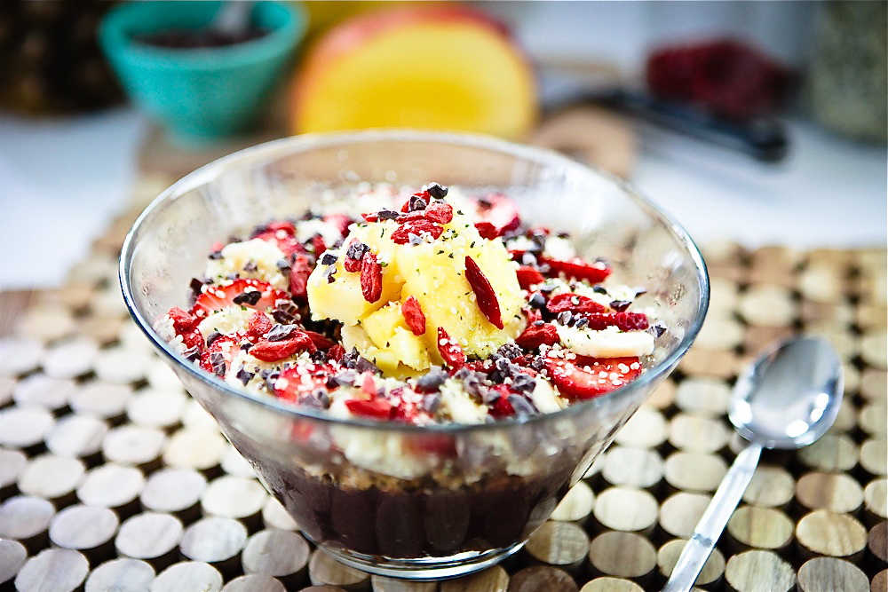 Super Mango Pineapple Acai Bowl