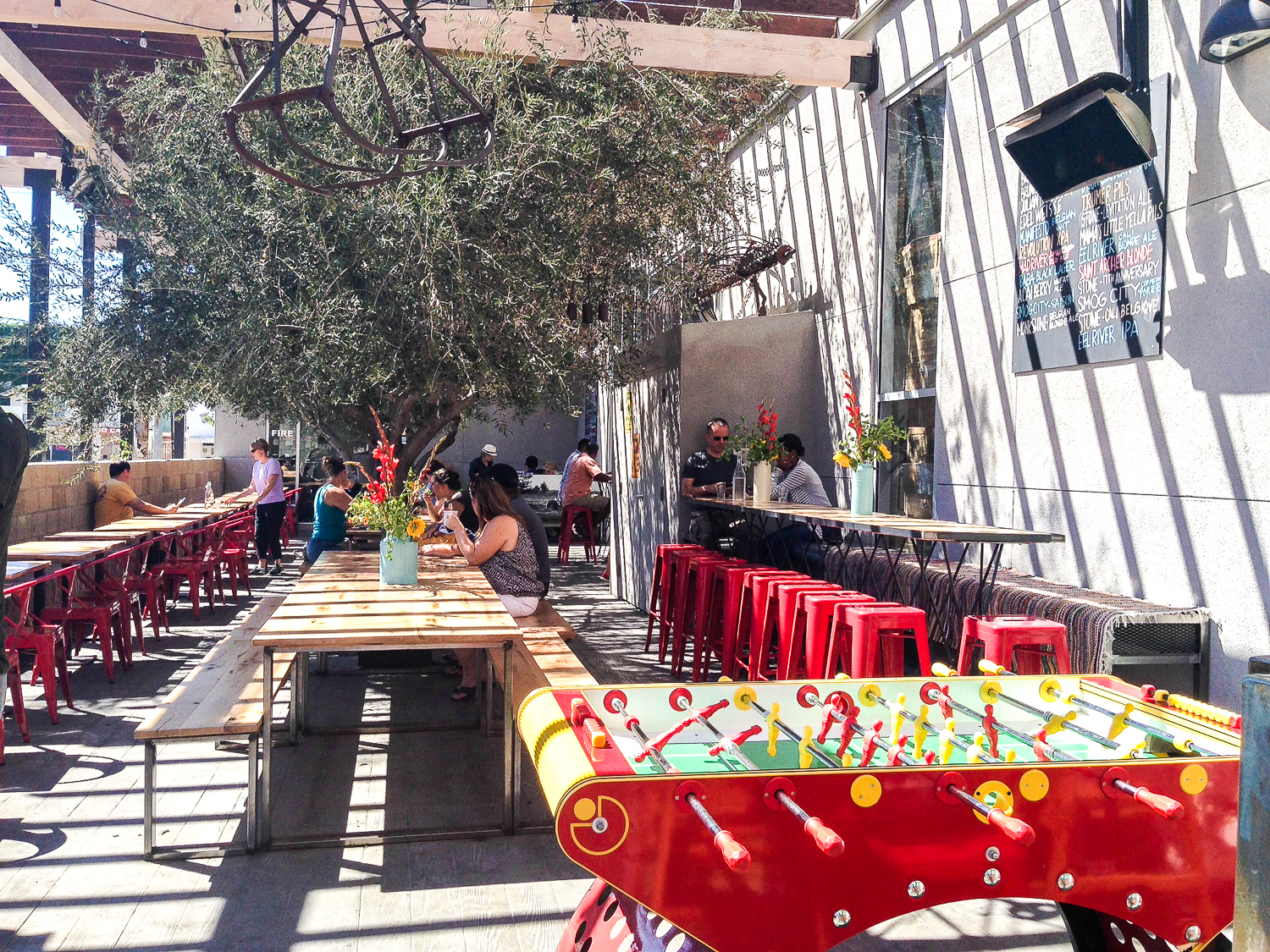 Dining in LA Sage Vegan Bistro in Culver City