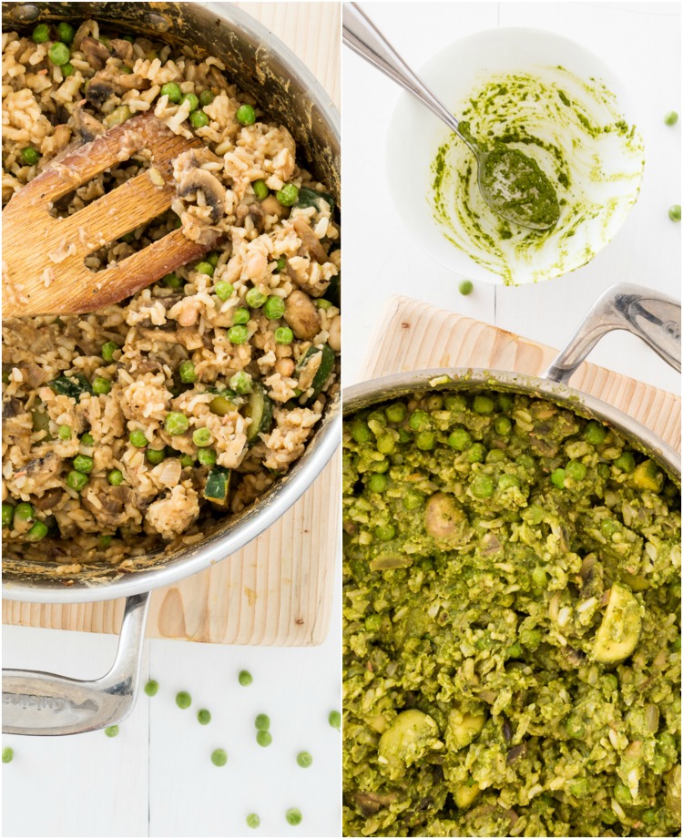 Pumpkin Seed Pesto Rice Casserole Keepin' It Kind