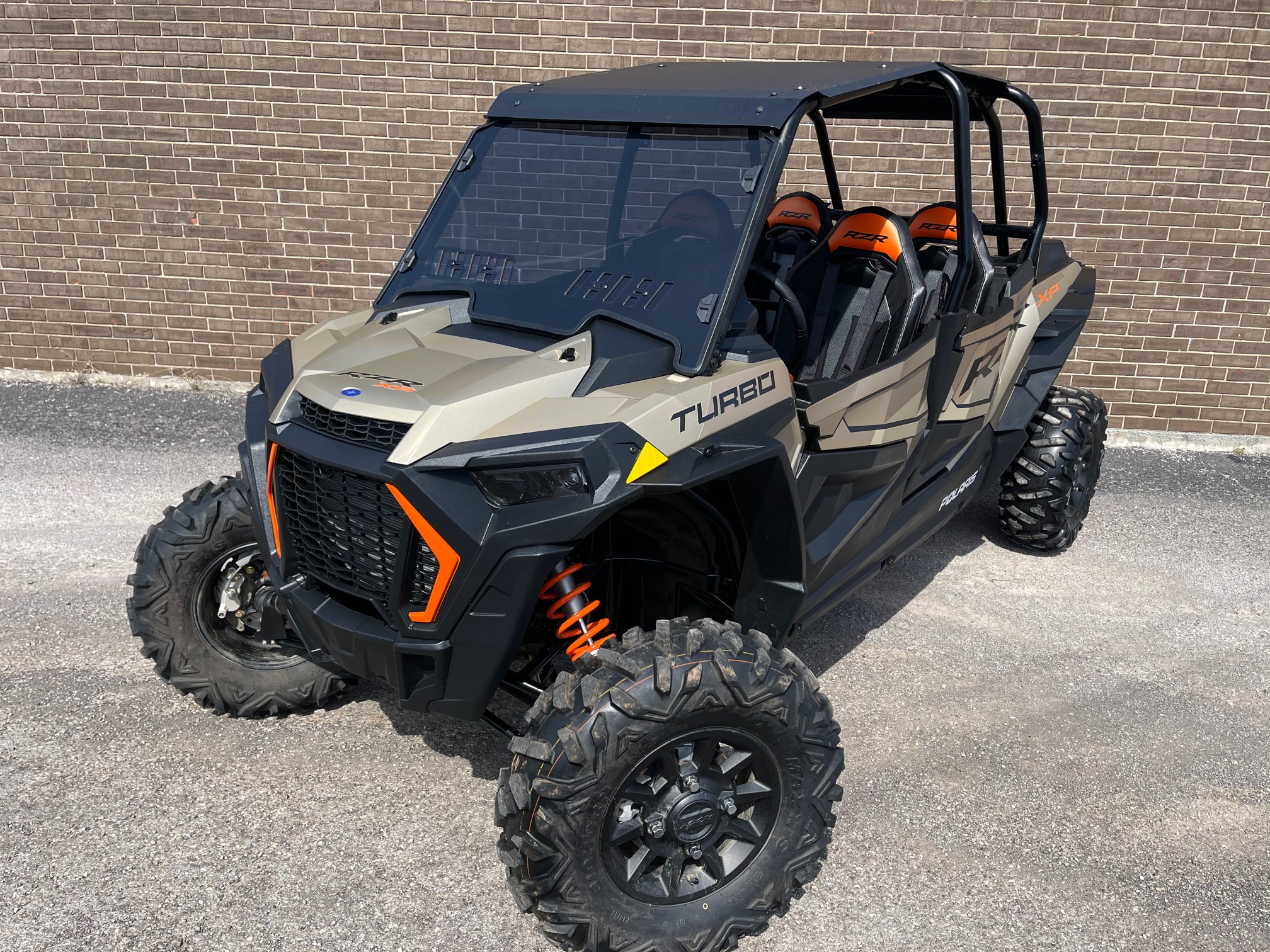 Polaris RZR 1000 Vented & Tinted Windshield RAD Accessories