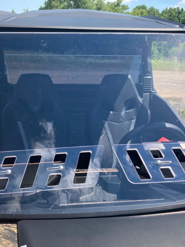 CanAm Defender FoldDown Tinted Windshield RAD Accessories