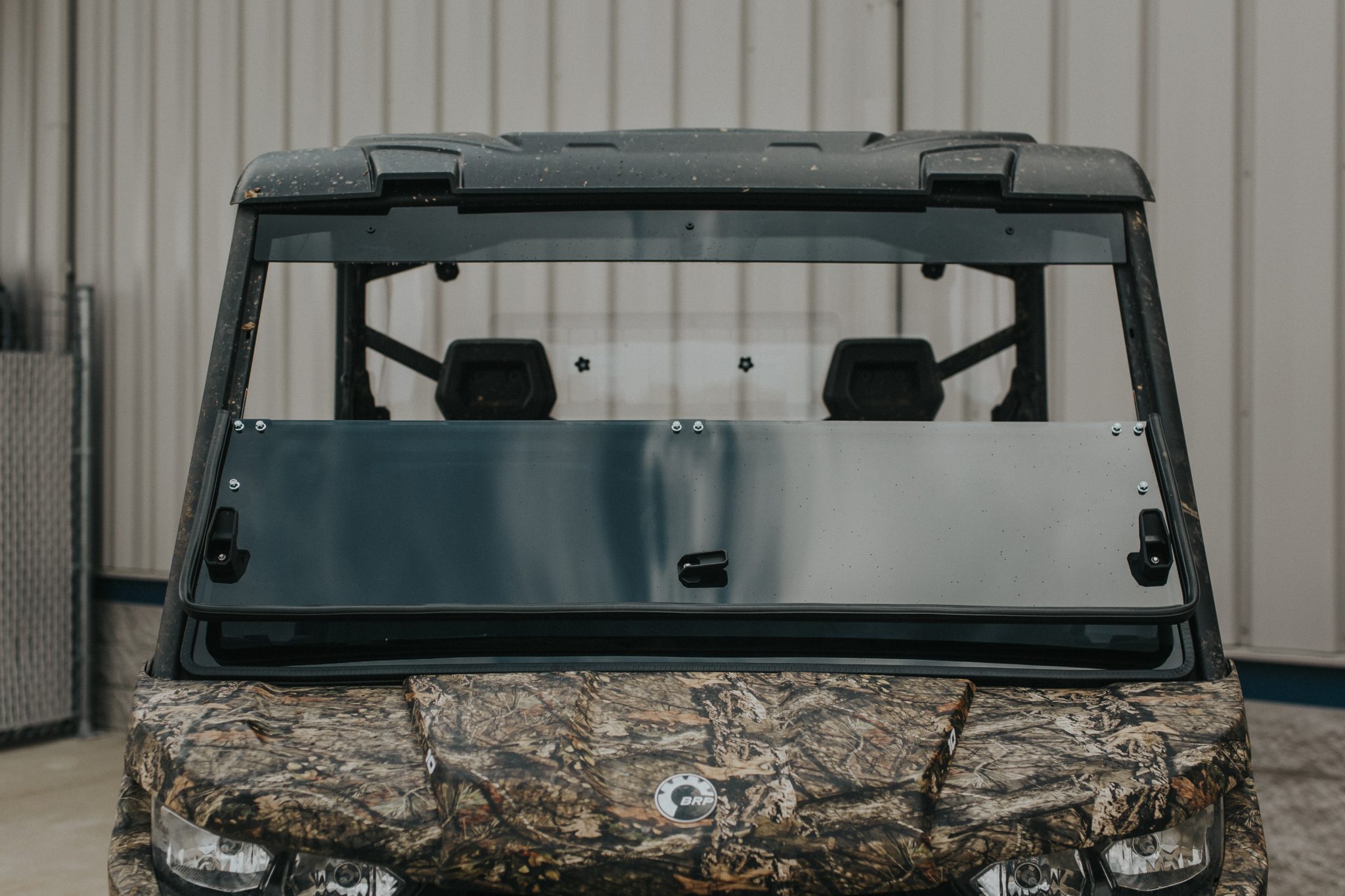CanAm Defender FoldDown Tinted Windshield RAD Accessories
