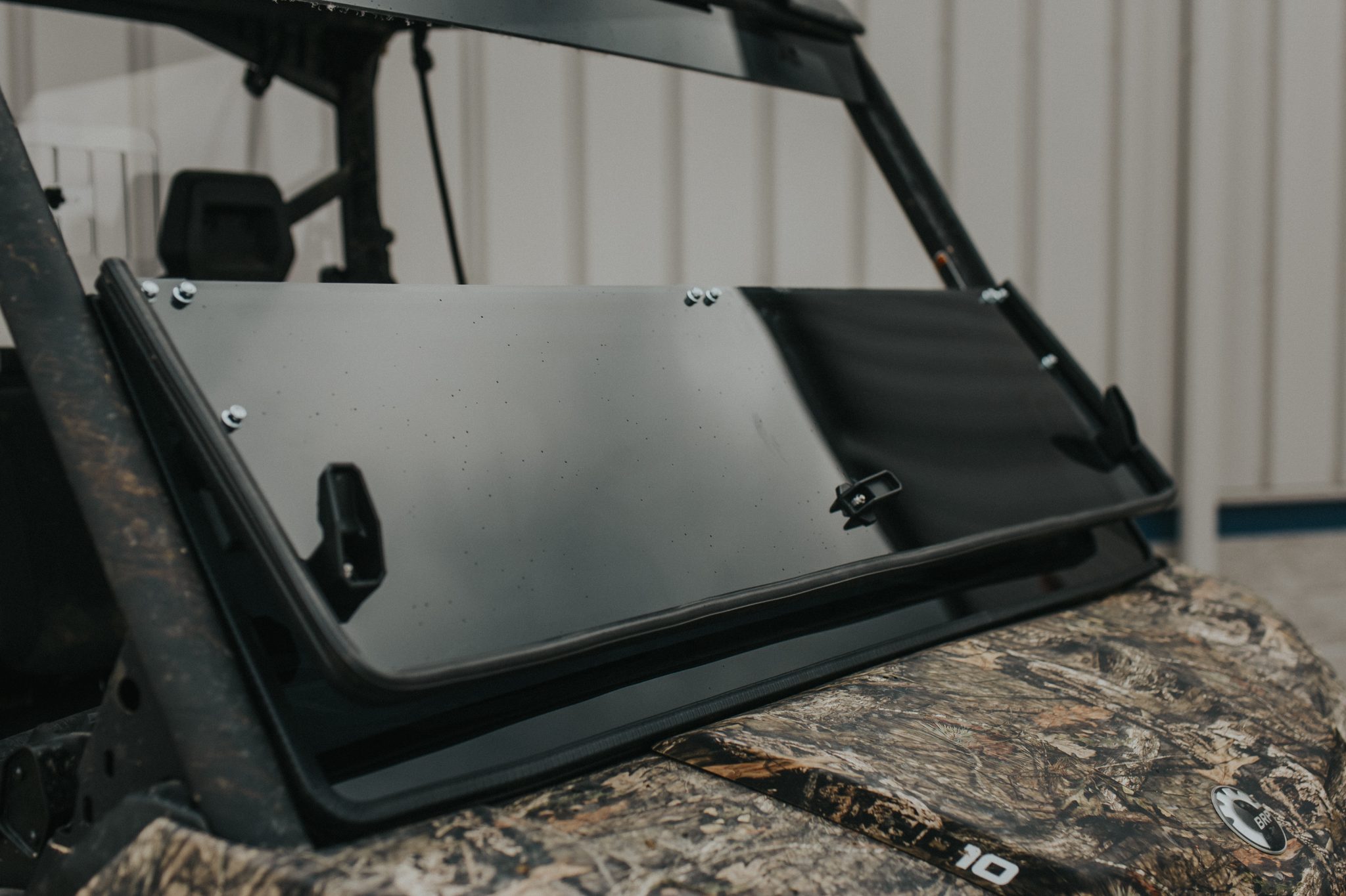 CanAm Defender FoldDown Tinted Windshield RAD Accessories
