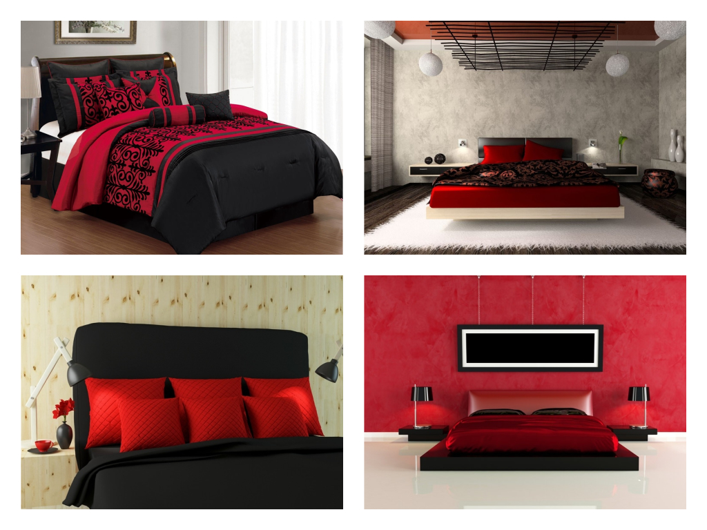 Red And Black Bedroom Ideas for Home Paradise