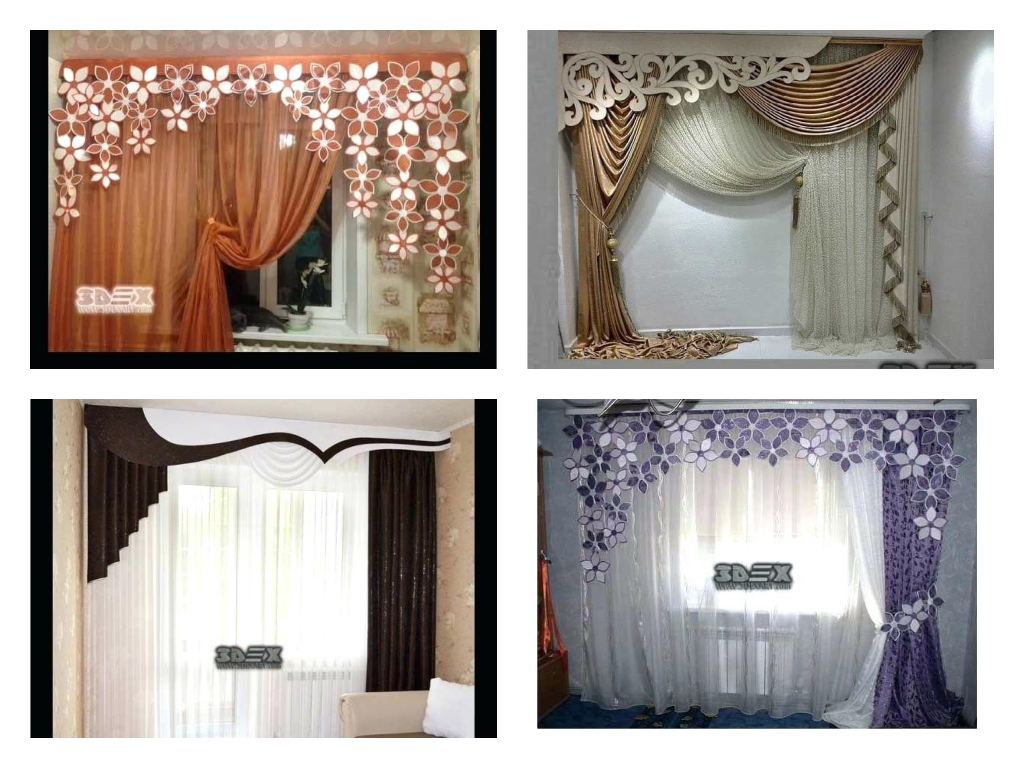 Unique Curtains Design For Lovely House Ambient