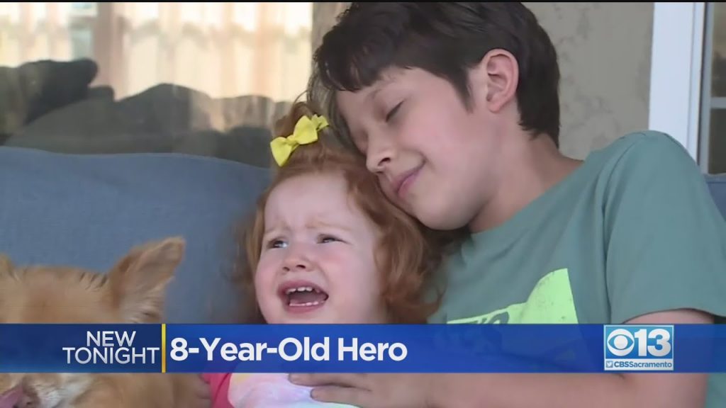 8YearOld Boy Saves His Little Sister’s Life After She Nearly Drowns