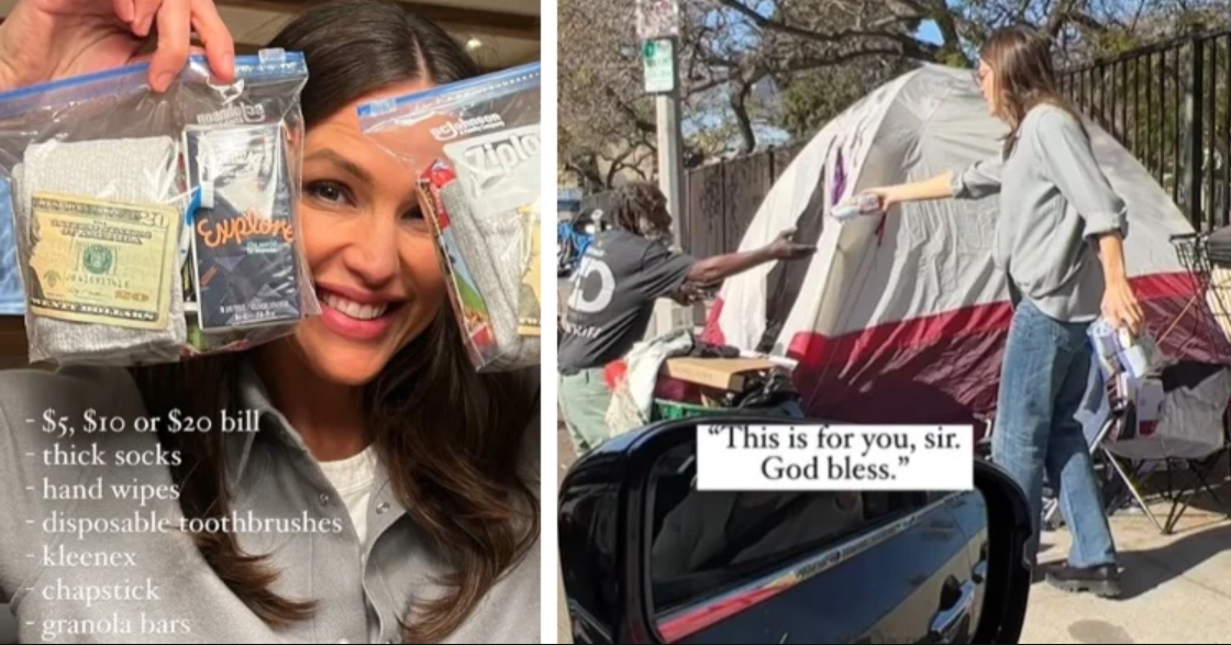 Jennifer Garner Shows How a Simple Ziploc Bag Can Be Used to Help the