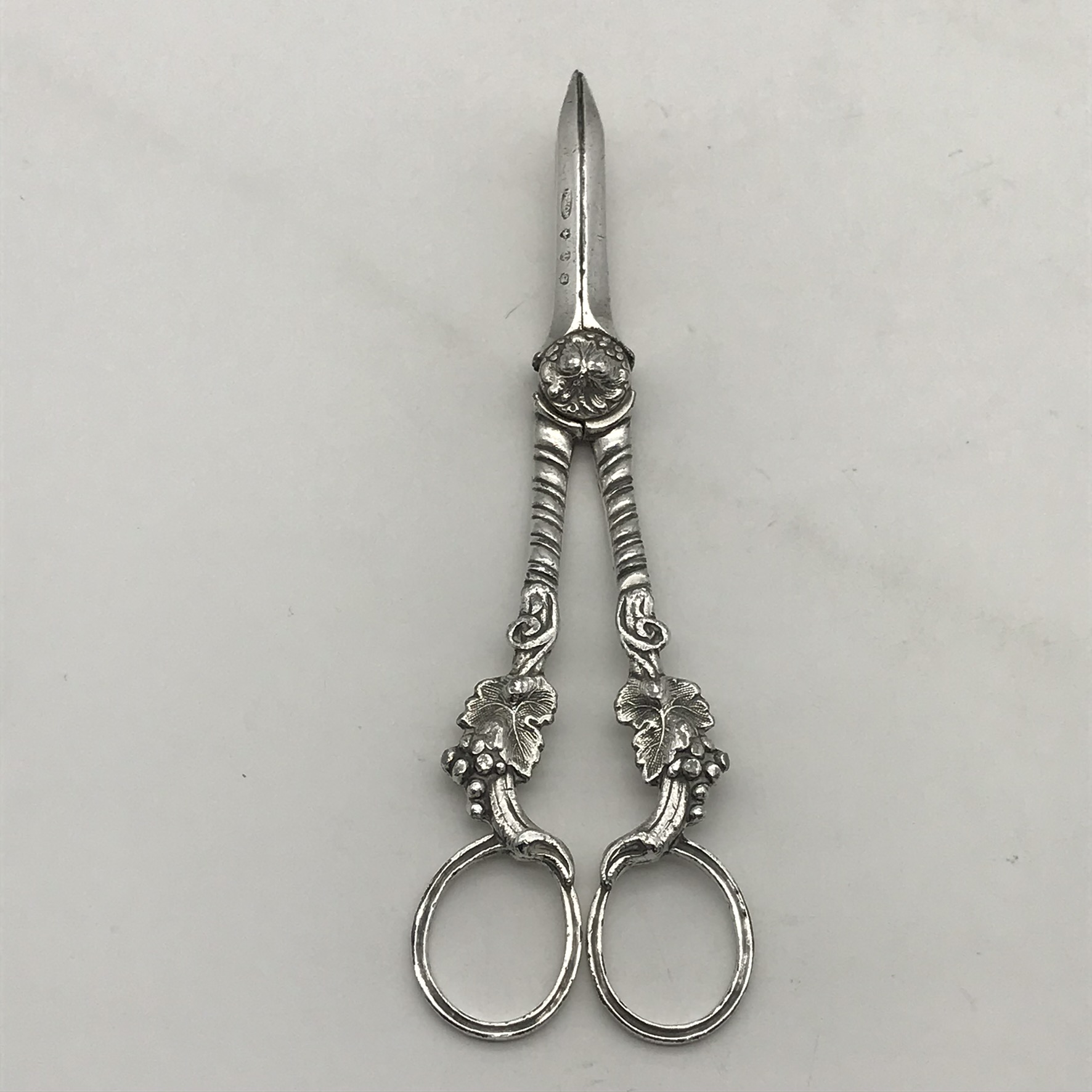 Antique SilverPlated Grape Scissors (DIXON) Keepsakes