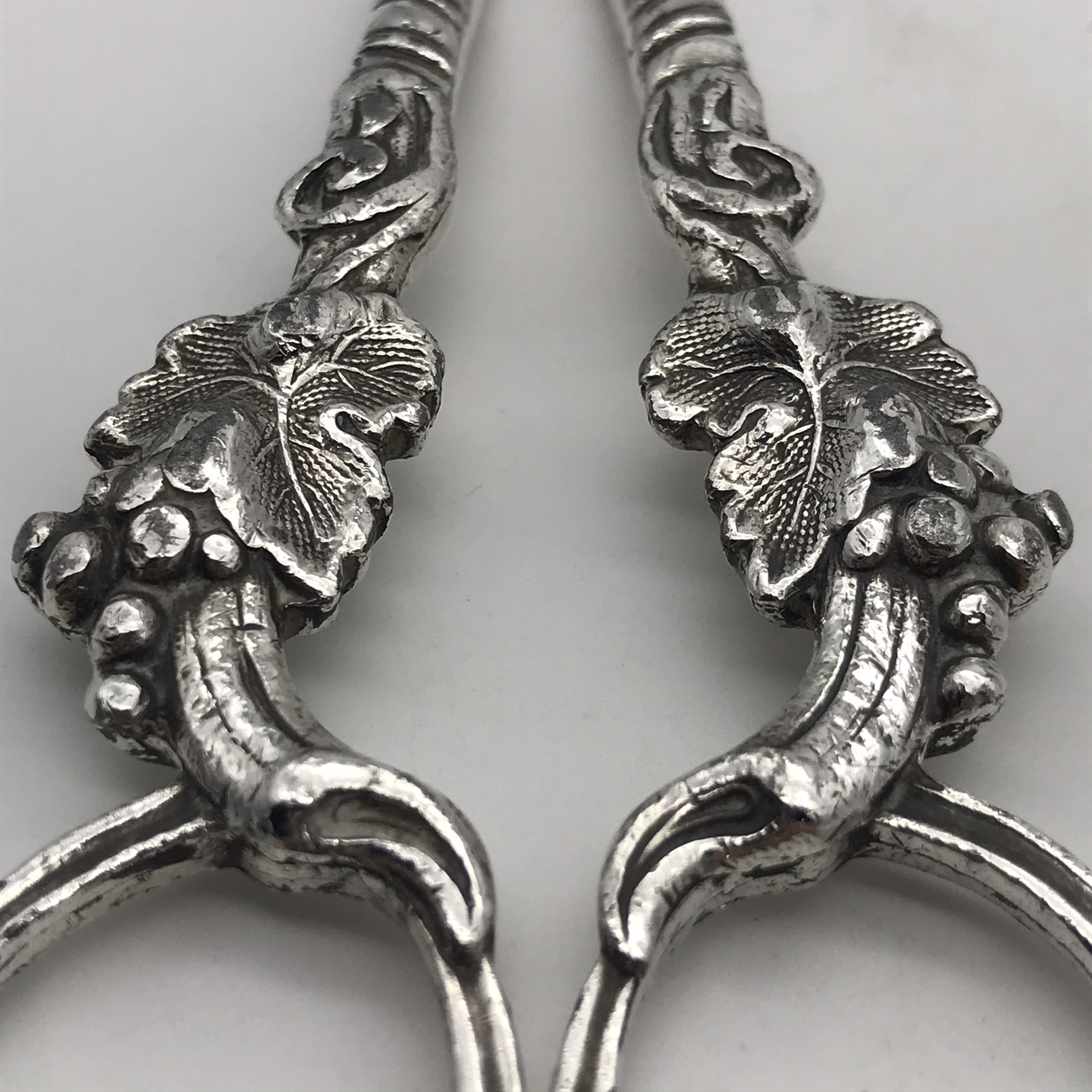 Antique SilverPlated Grape Scissors (DIXON) Keepsakes