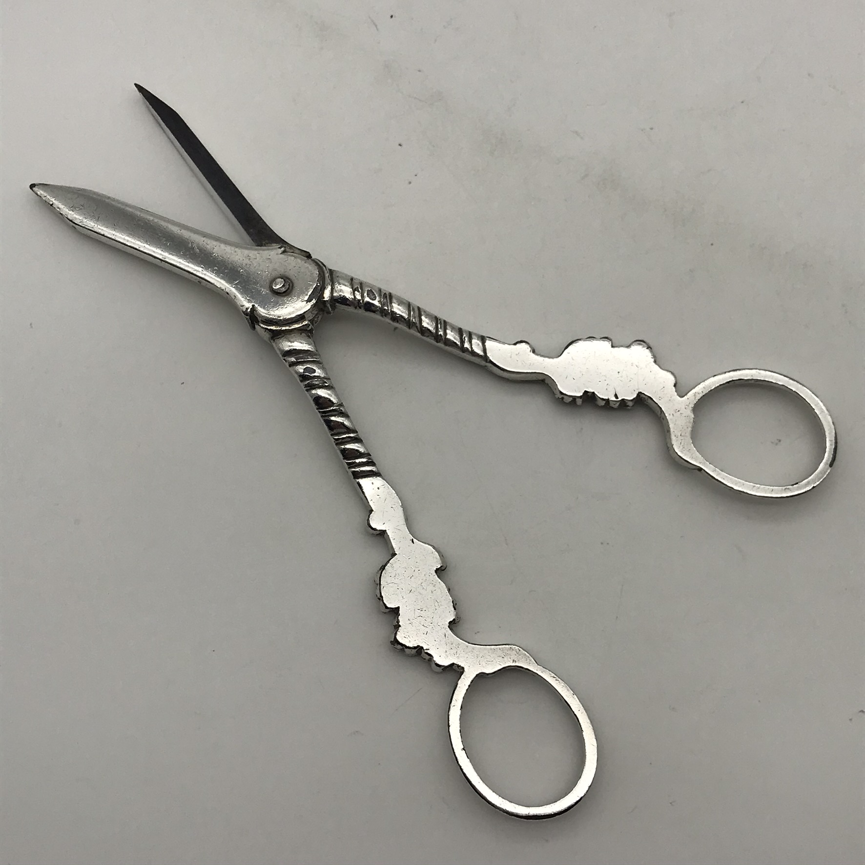 Antique SilverPlated Grape Scissors (DIXON) Keepsakes