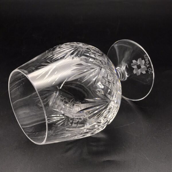 Six CutCrystal ‘Vitria’ Brandy Glasses Keepsakes