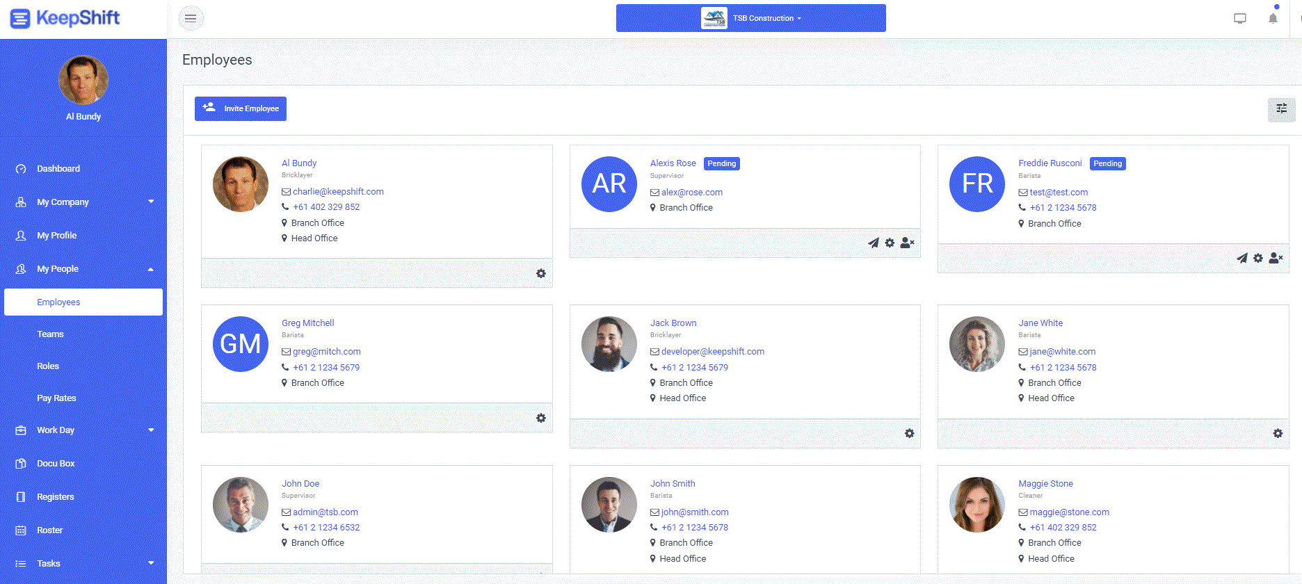 Workplace HR & Employee Management Software KeepShift