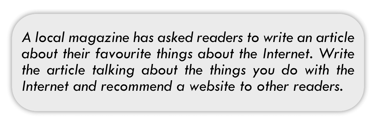 How to Write an Article for FCE Writing KSE Academy