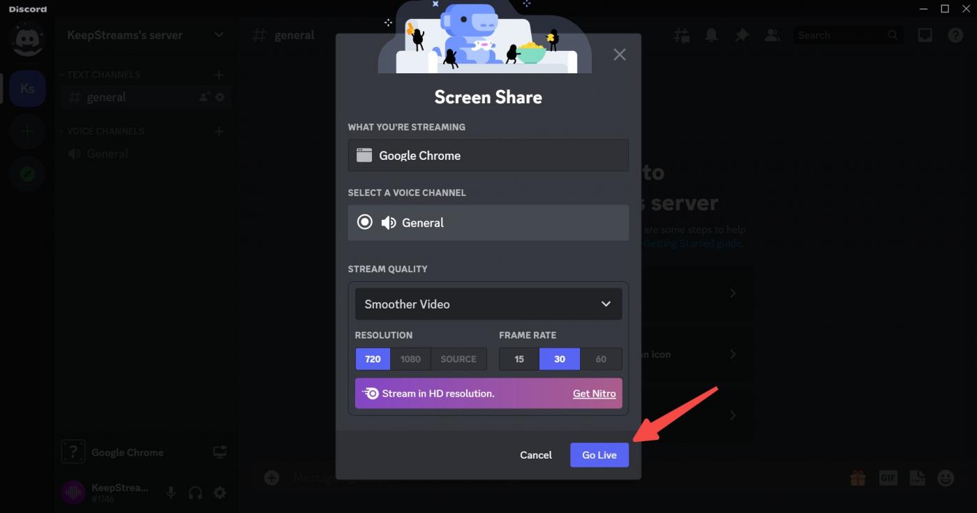 Wie kann man Netflix auf Discord streamen, ohne einen schwarzen