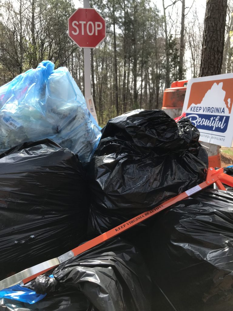 We want to "STOP" littering! Keep Virginia Beautiful
