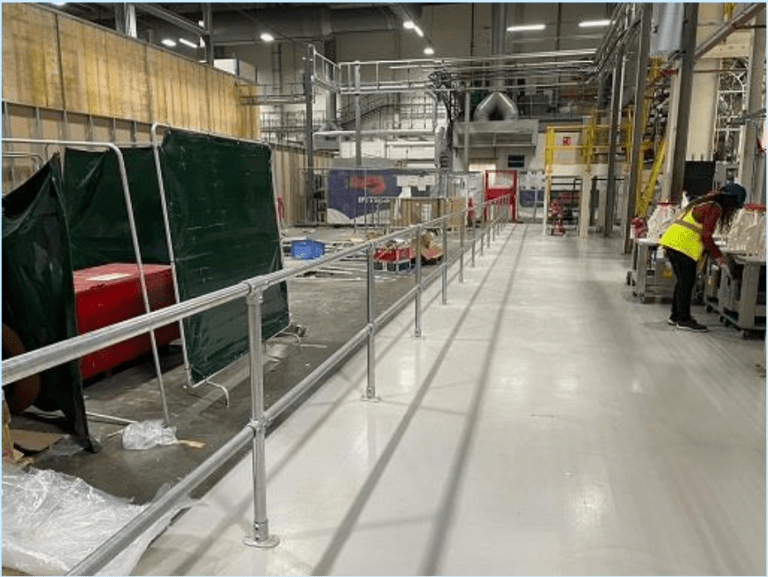 Kee Klamp Safety Barriers & Bespoke Kee Gate in Bristol Kee Systems