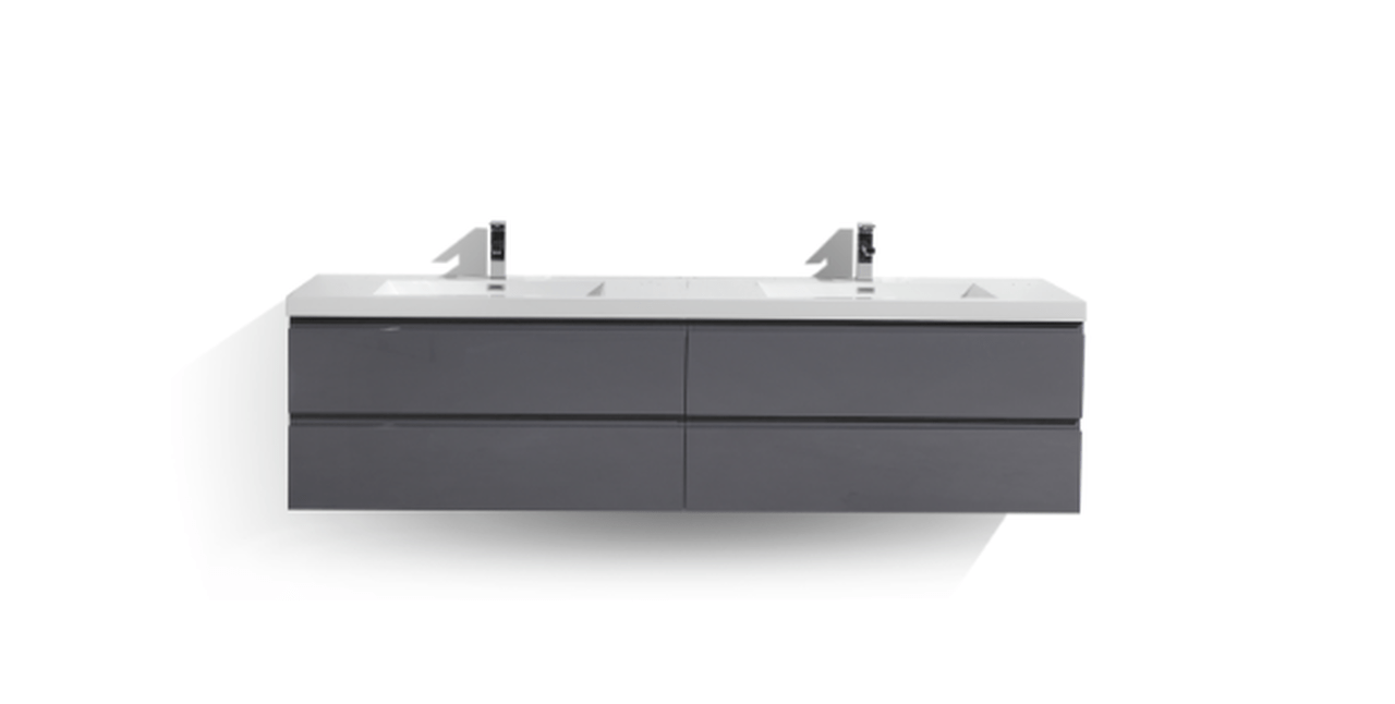 High Gloss Grey Bathroom Everything Bathroom