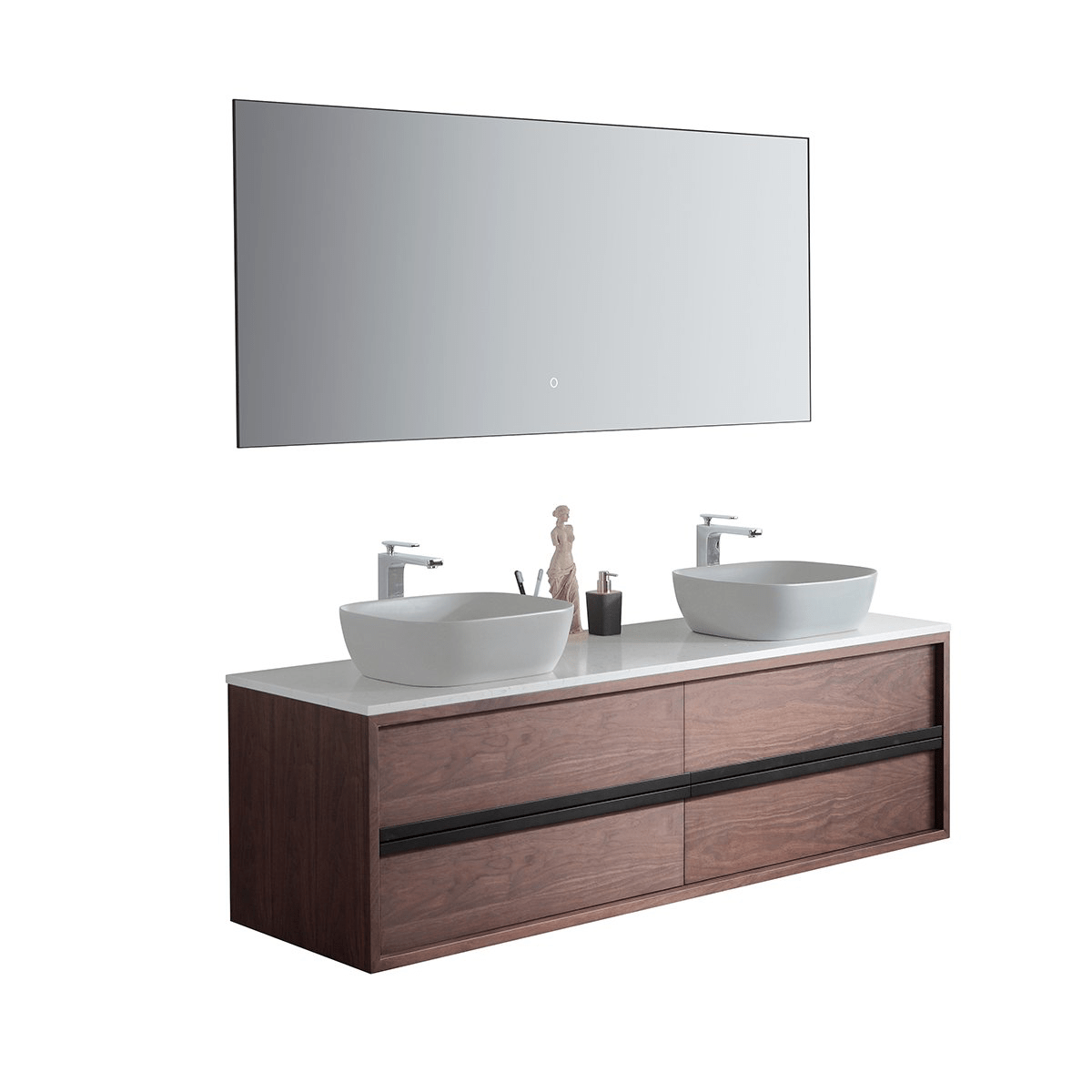 55 Inch Bathroom Vanity Epic Silkroad 55 Inch Single Sink Bathroom