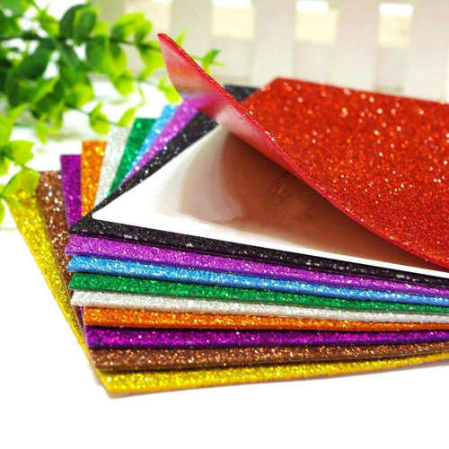 Glitter Papers Pack of 100 KefaMart