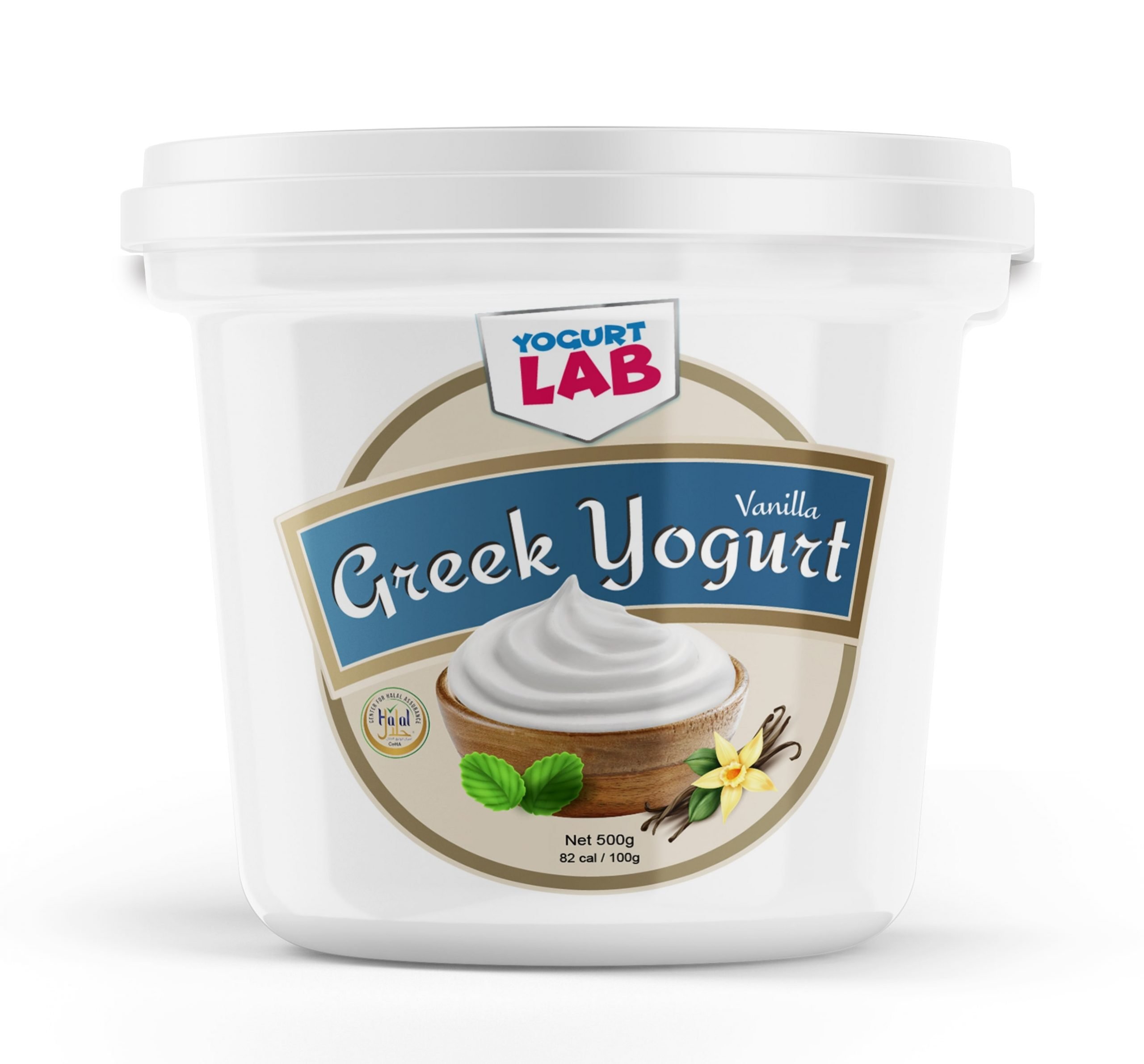 Greek Yogurt Vanilla 500g Kefir.pk