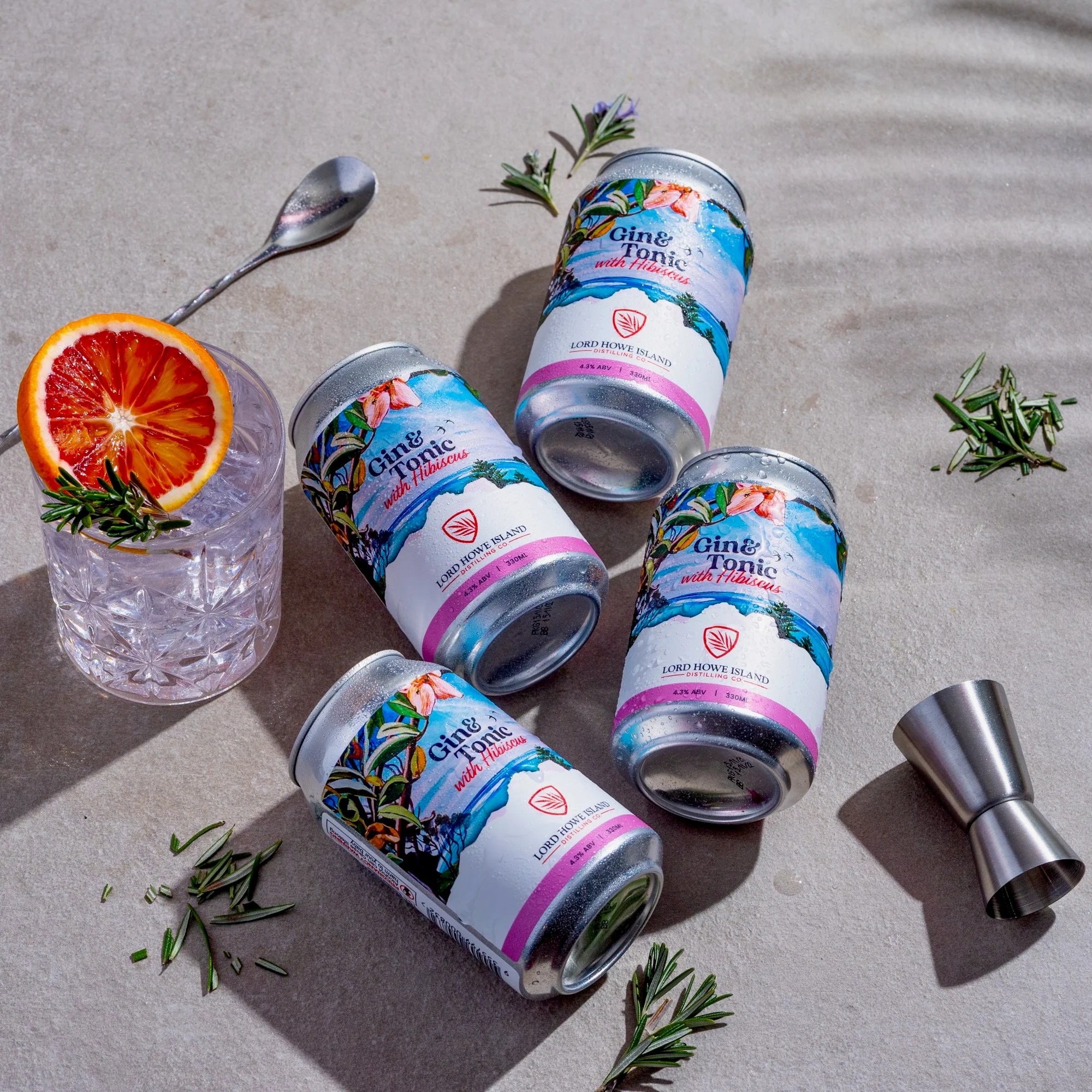 KEGSWAPPA Lord Howe Island Gin & Tonic with Hibiscus 20L