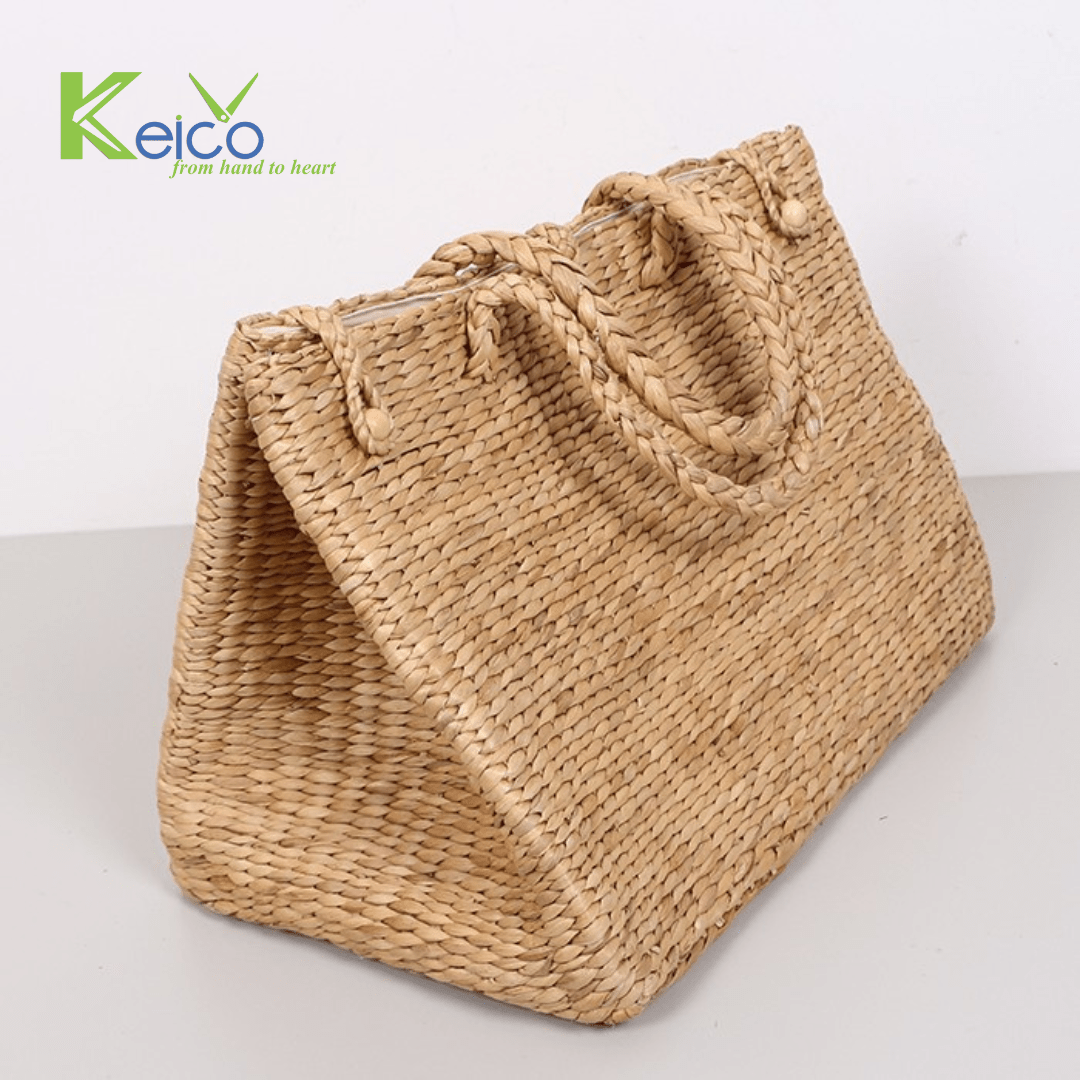 Wholesale water hyacinth bag 45x27x32x50cm made in Vietnam Vietnam