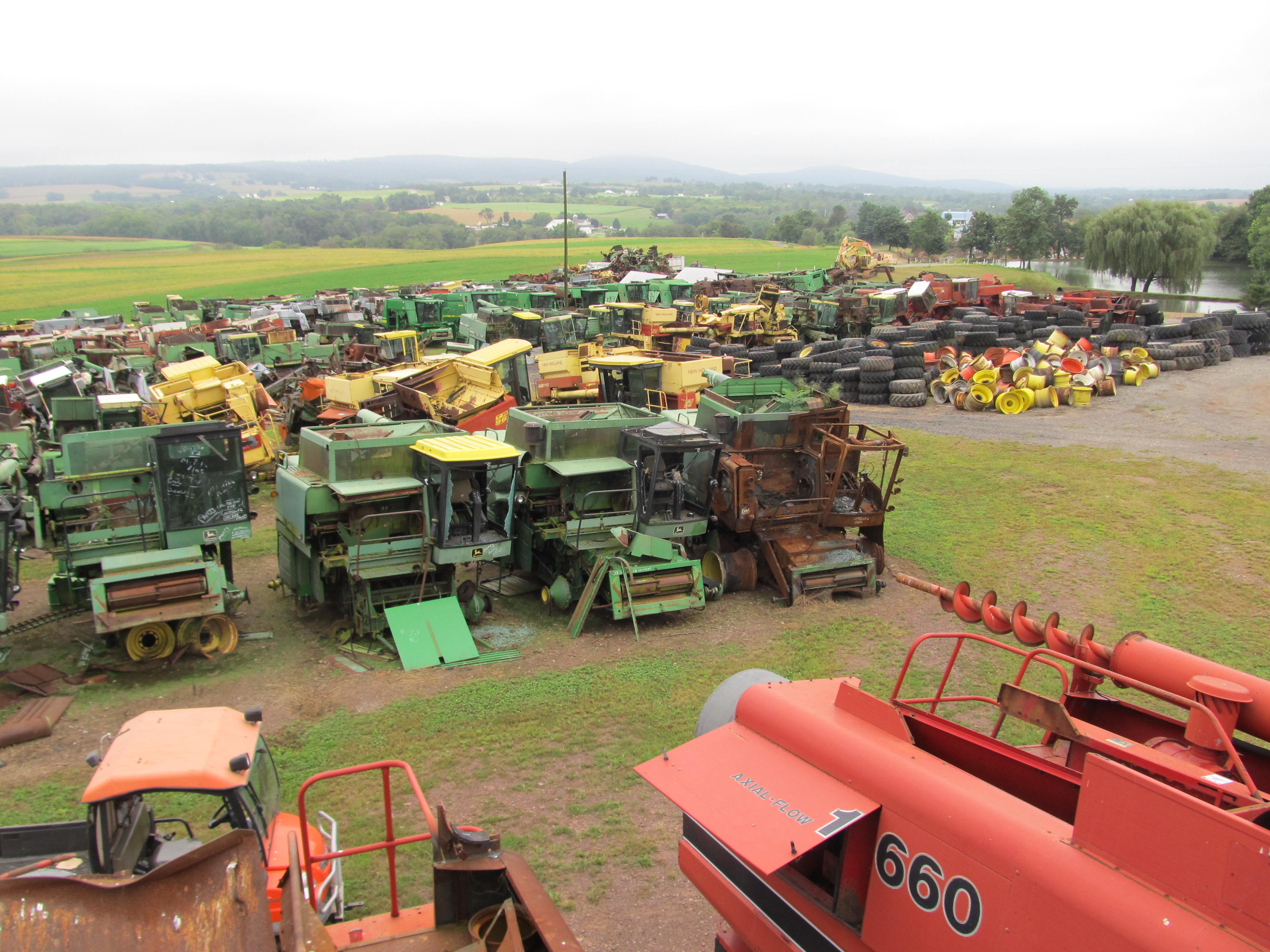 Salvage Combines Keiter’s Farm Machinery