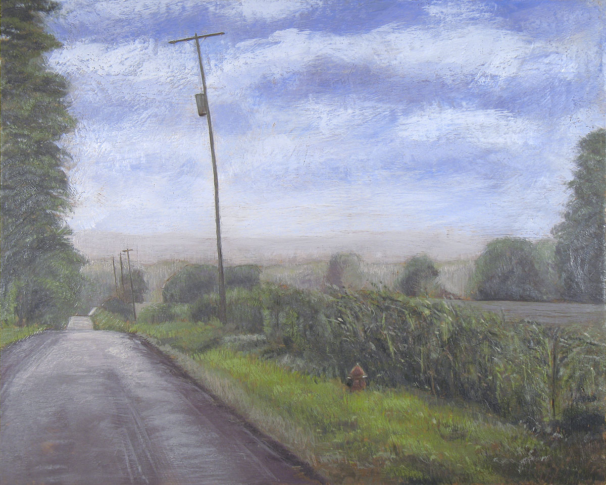 Hills From Union School Road Keith Kavanaugh