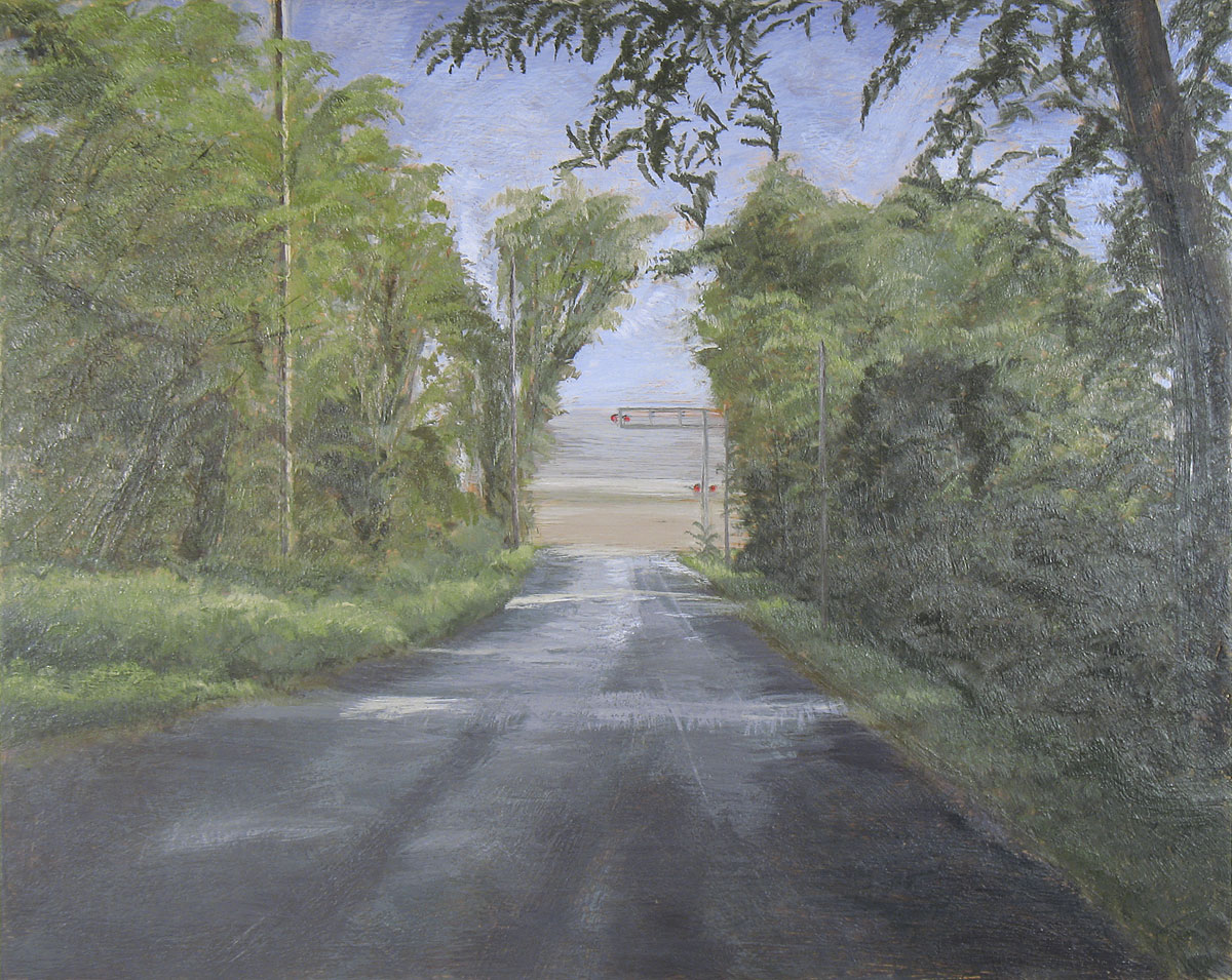 Railroad Crossing From Union School Road Keith Kavanaugh