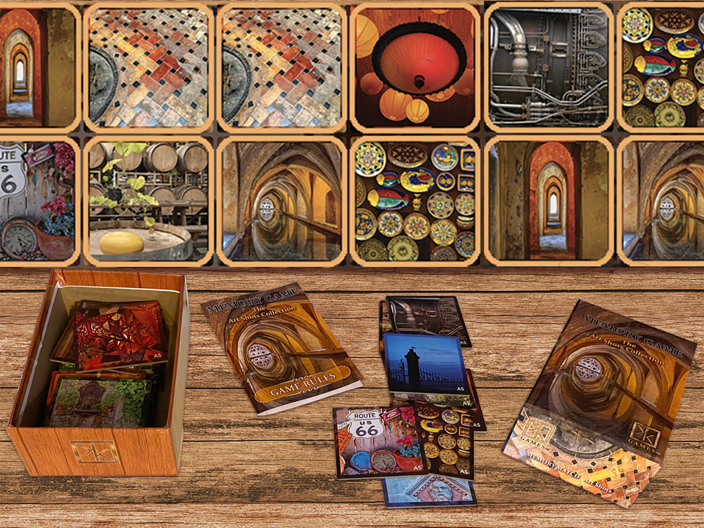 Memory Match Art Shots Collection KeithKunst Games