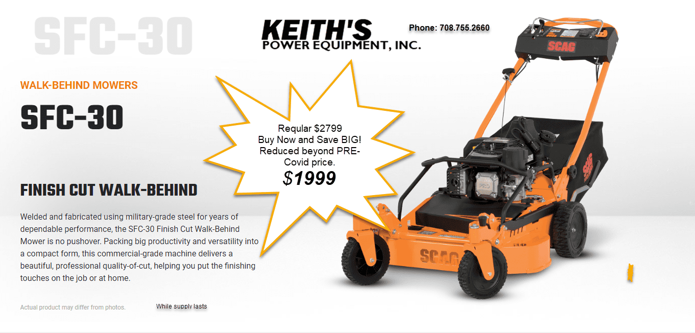 Outdoor Power Equipment Keith's Power Cook County, IL