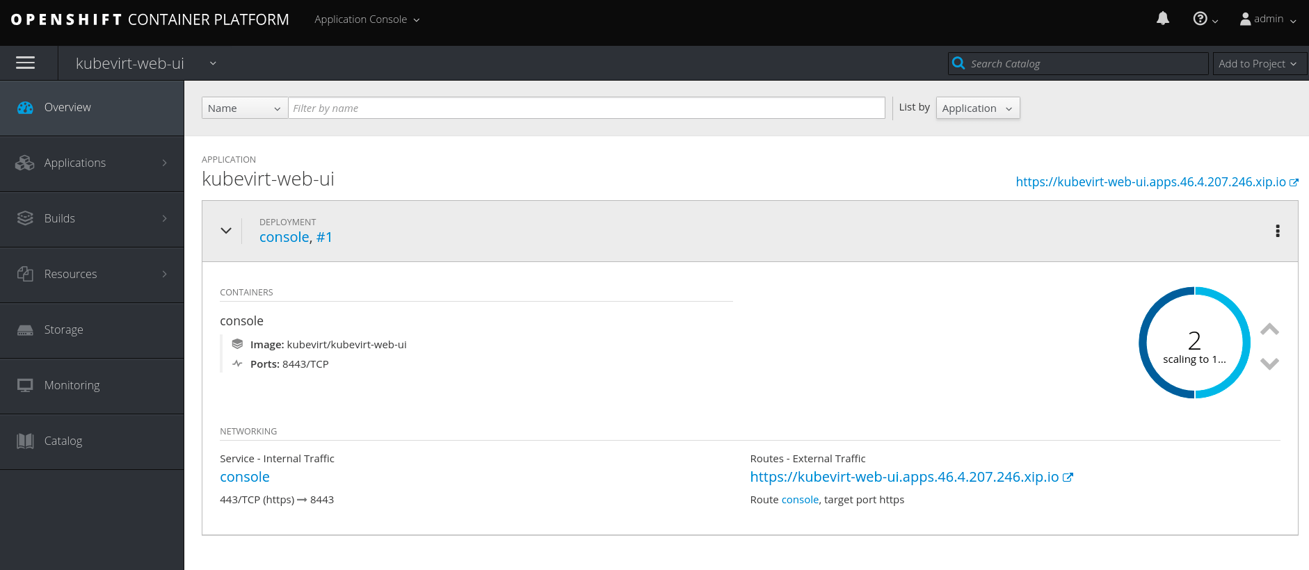 Container Native Virtualization (Kubevirt) The Future for