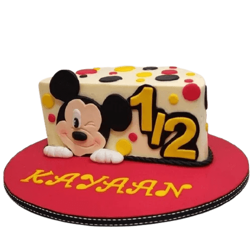 mickey mouse 6 month birthday cake Kekmart