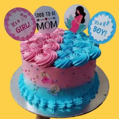 Delicious Baby Shower Cake 1 Kg Kekmart
