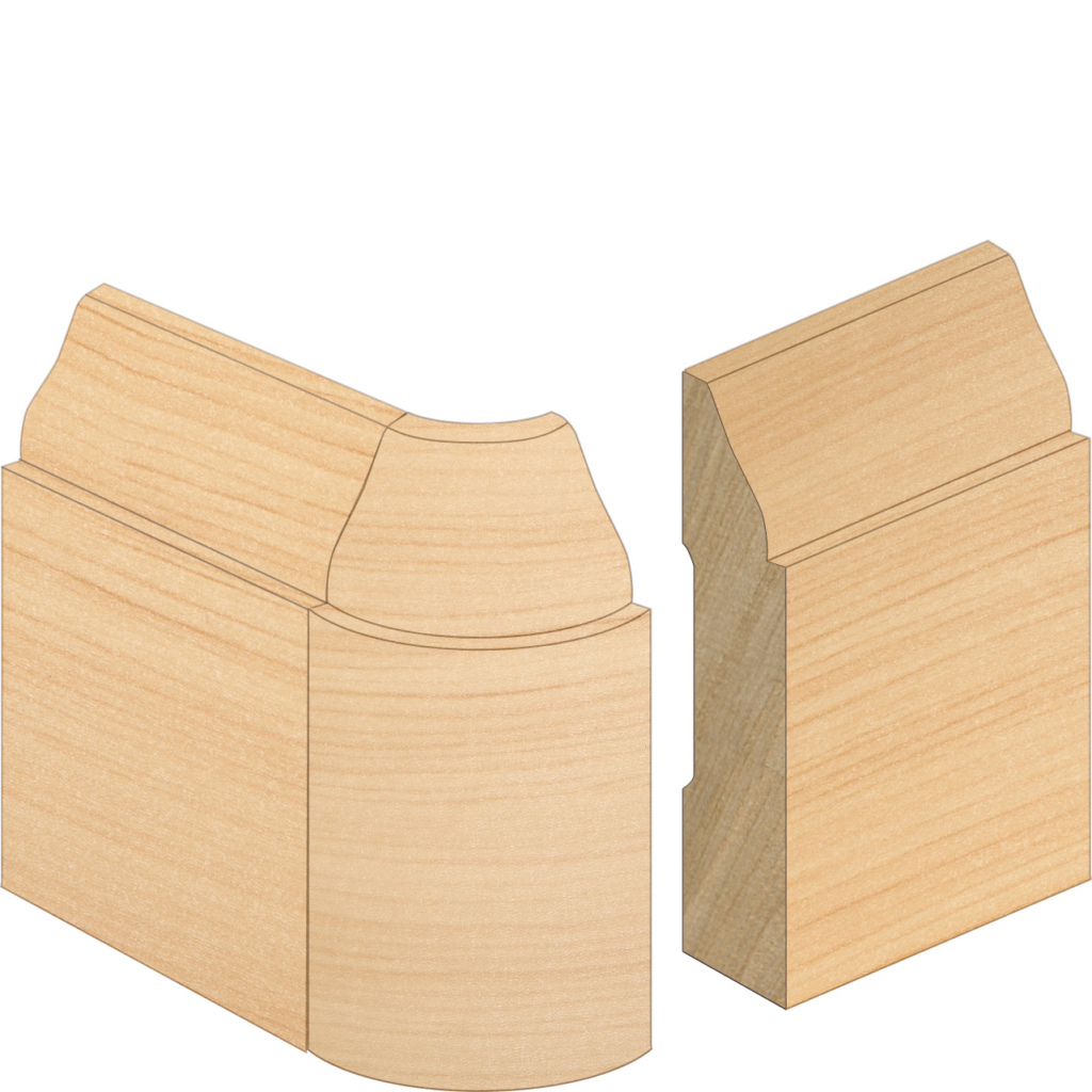 Bullnose Base Corner Kelleher Moulding