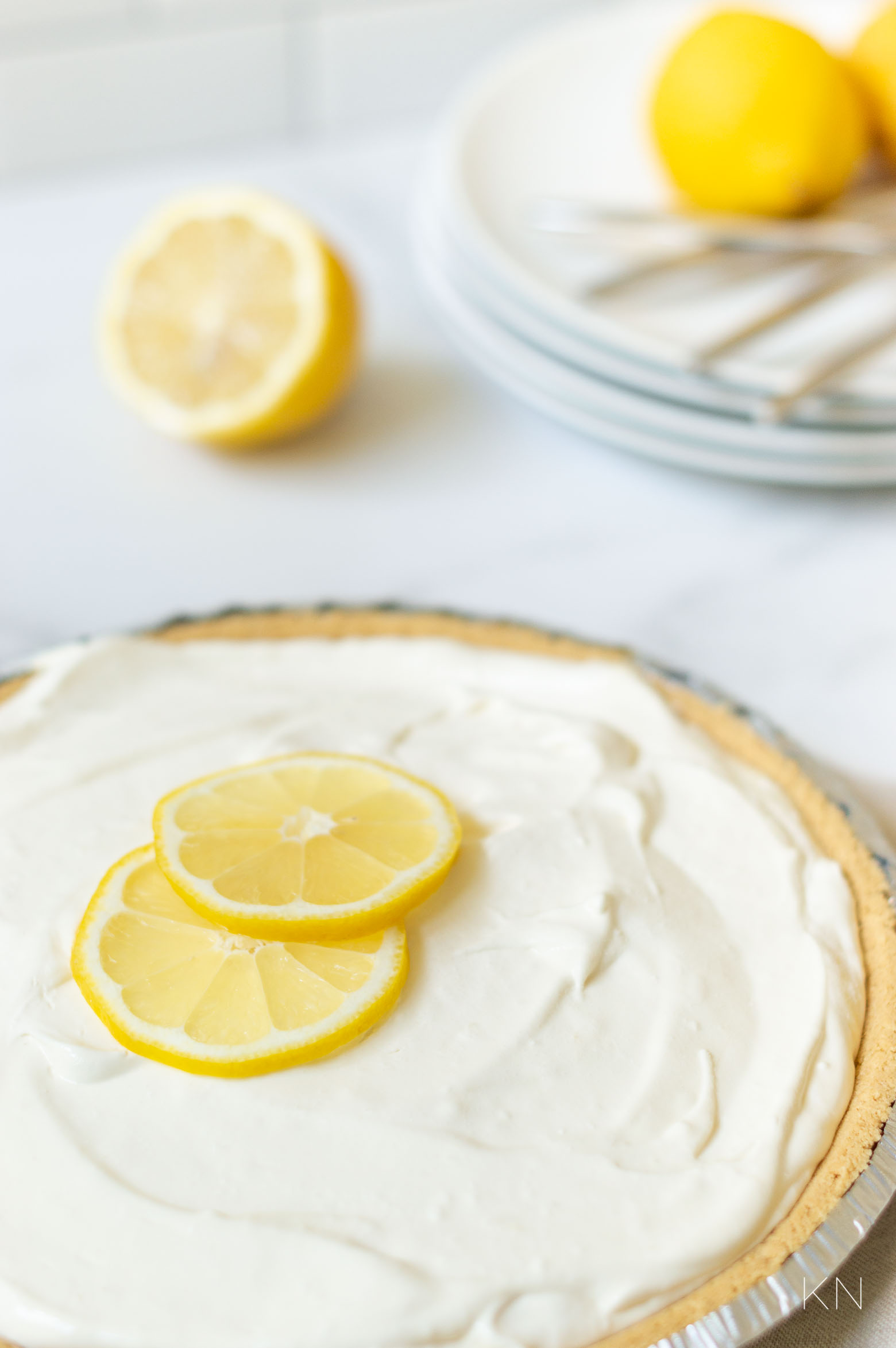 Four Ingredient (No Bake) Easy Lemon Icebox Pie Recipe Kelley Nan