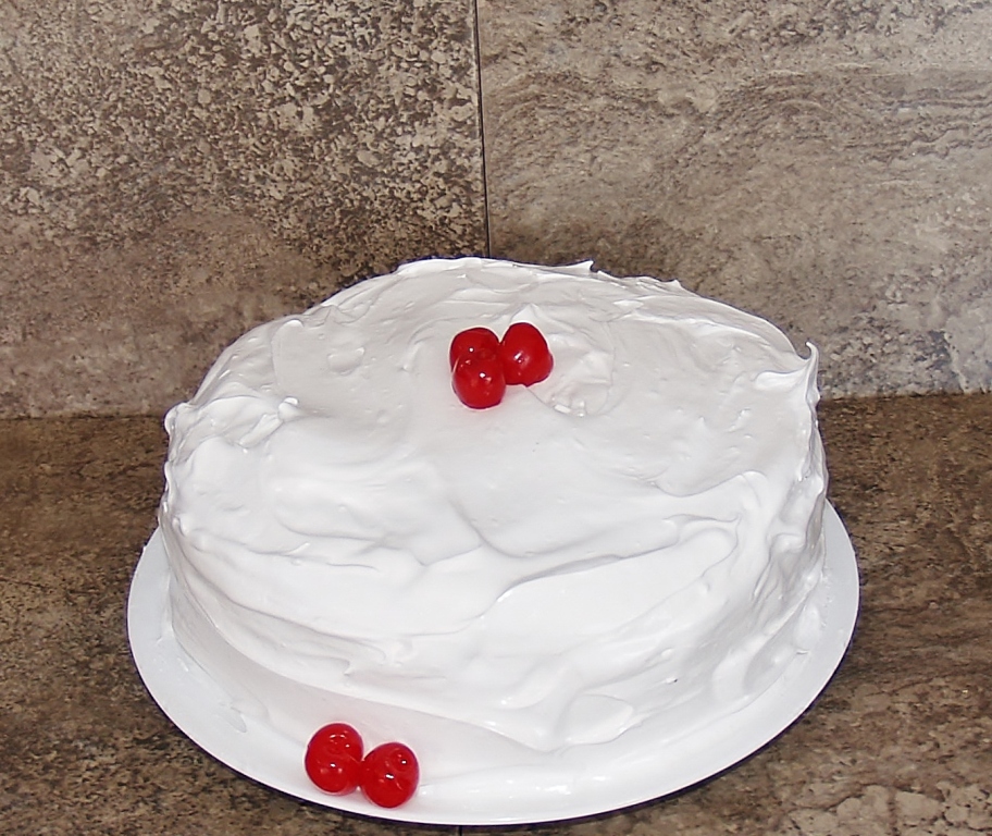 Devil's Food Cake with 7 Minute Icing