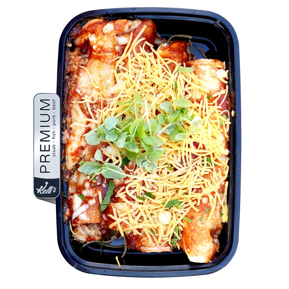 Beef Enchiladas con Queso Kelli's Meal Prep