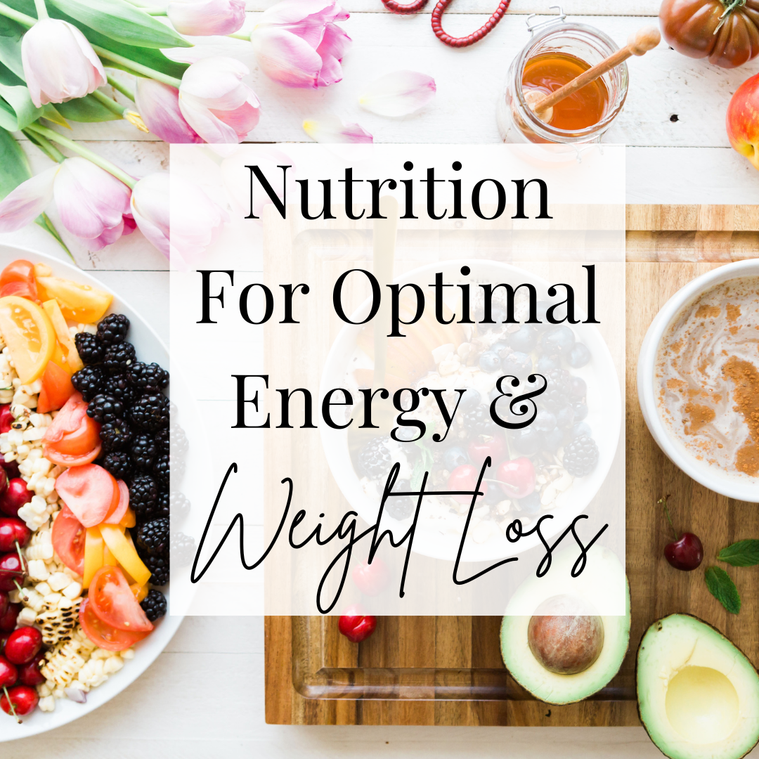 Nutrition For Optimal Energy & Weight Loss Kelly Bonanno