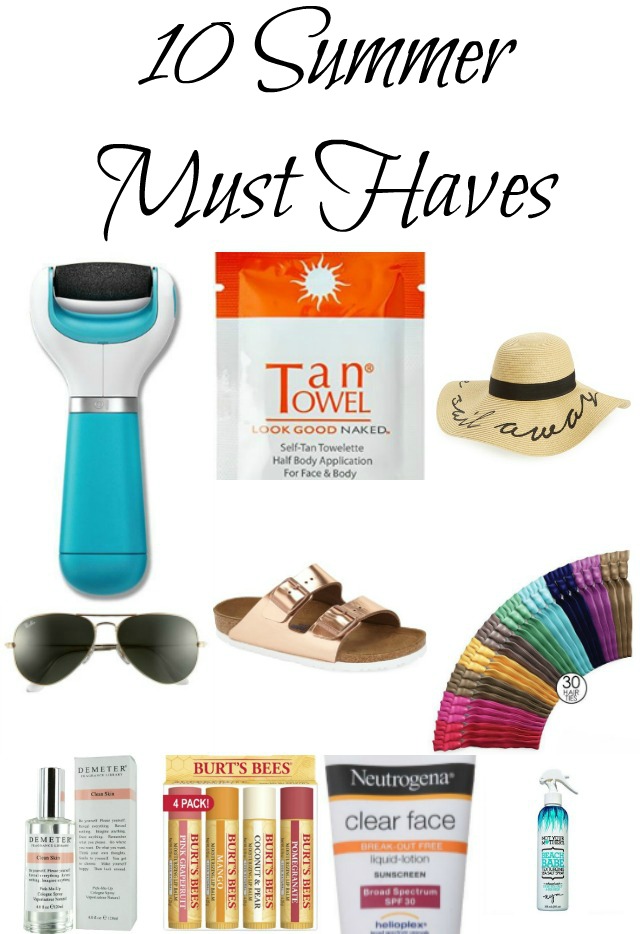 10 Summer Must Haves 2016
