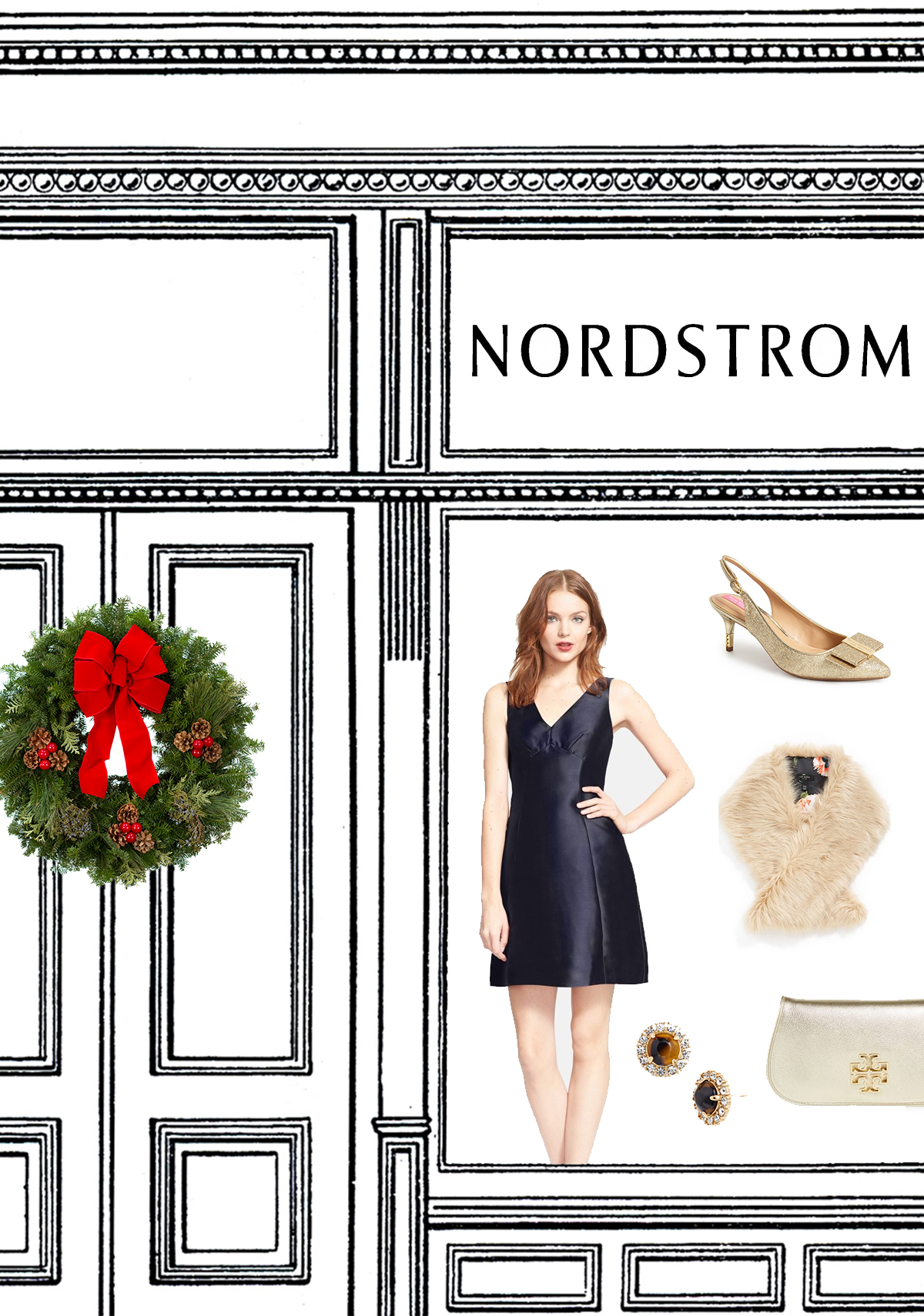 Nordstrom Christmas 2023 Styling Nordstrom's Holiday Windows