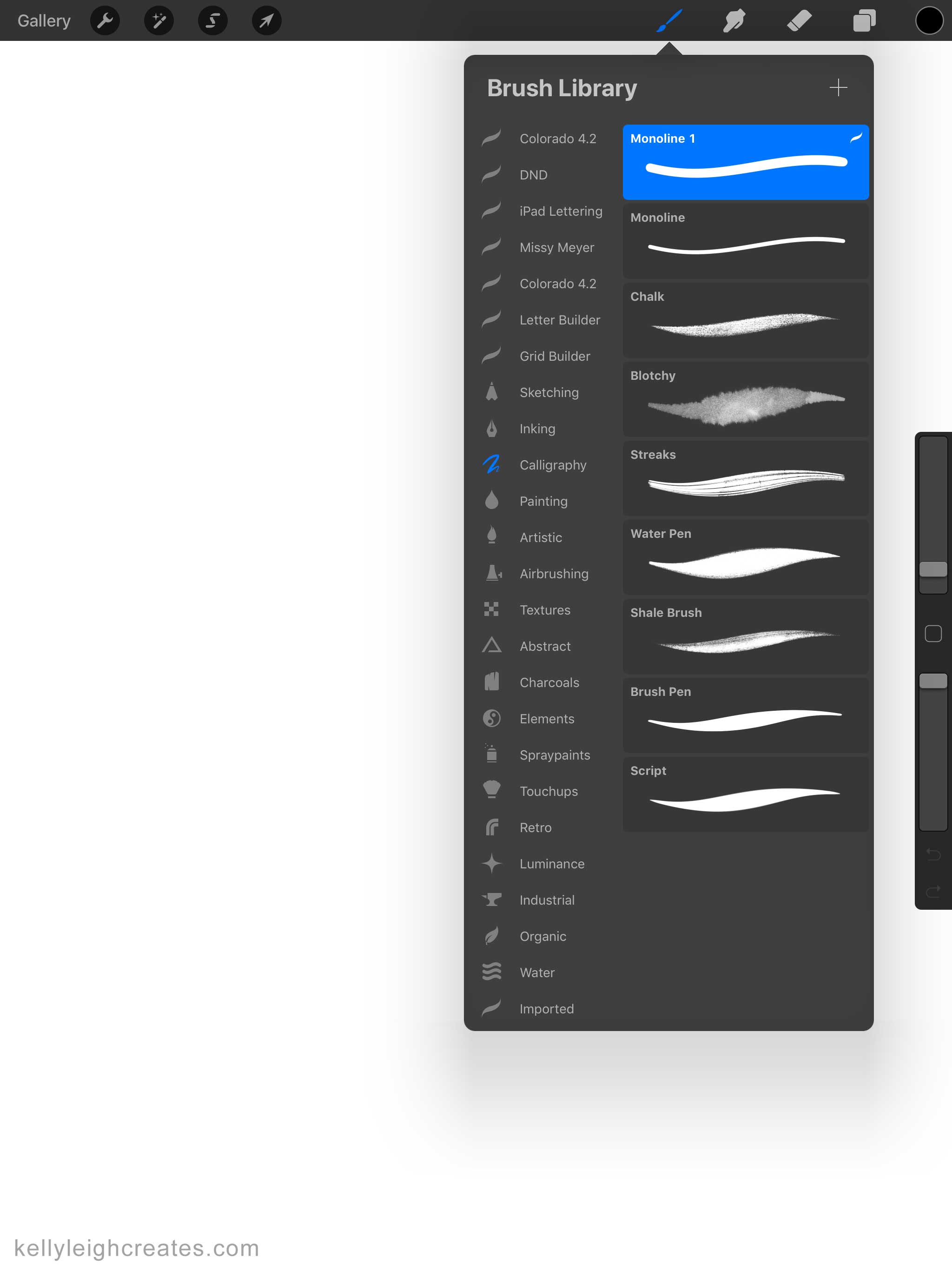 How to Use Procreate An Intro Kelly Leigh Creates