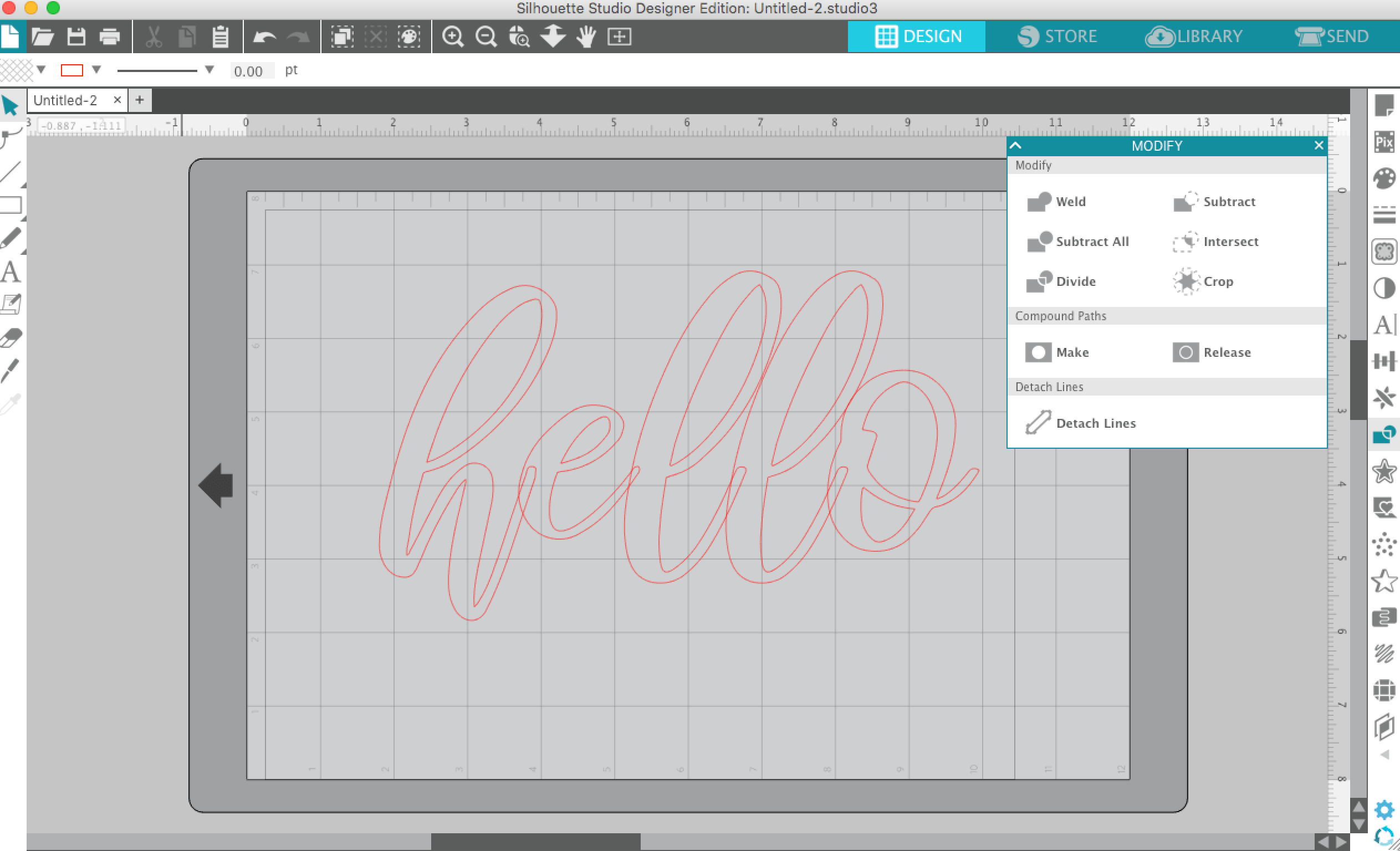 How to Use the Silhouette Weld Tool Kelly Leigh Creates